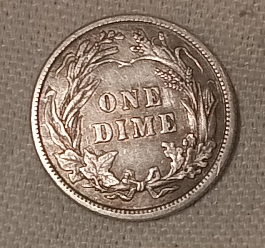 1913-Philadelphia-Barber-Dime.-My-1-St-Real-Coin!